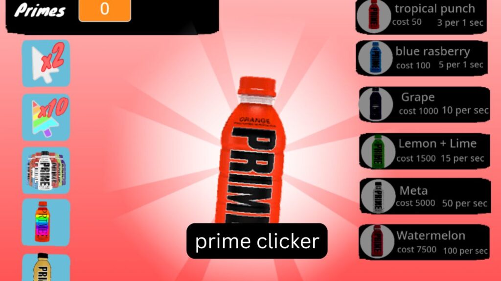Prime Clicker Game